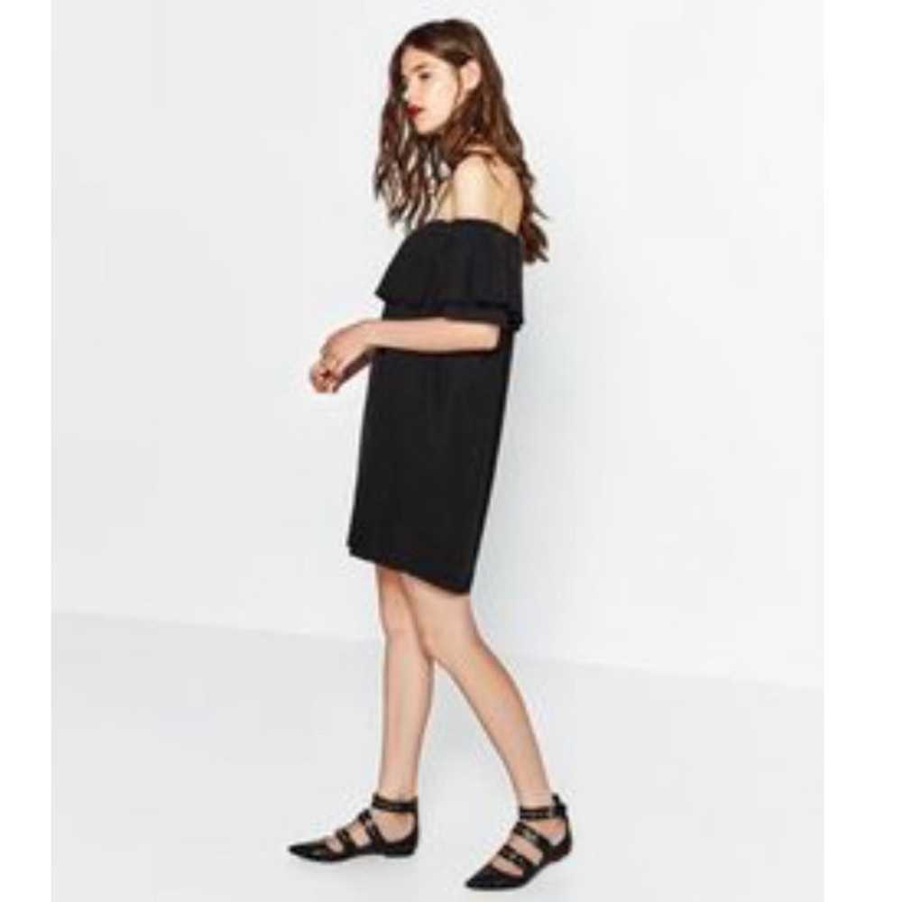 ZARA Off The Shoulder Dress